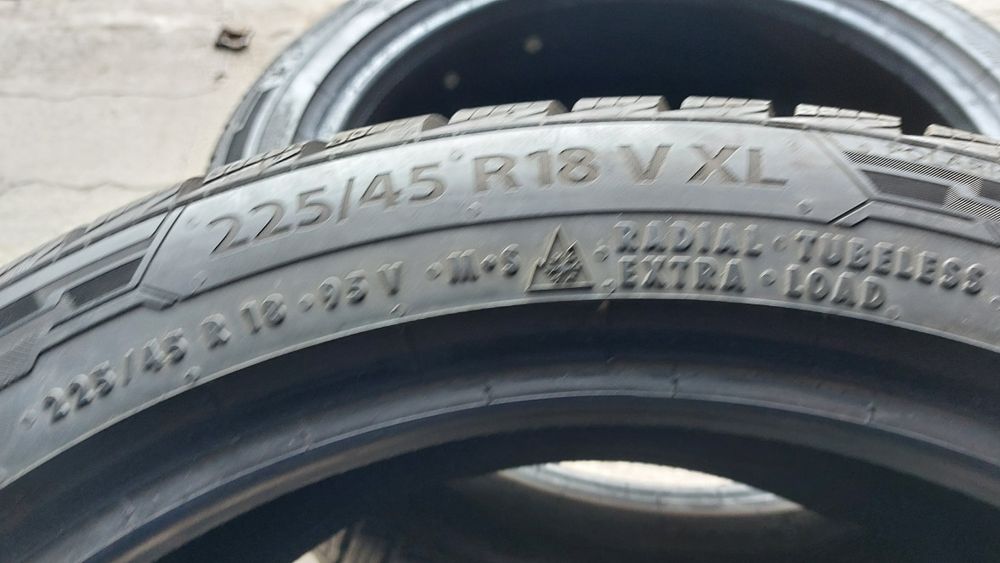 Зимни гуми 225/45/18 Barum Polaris 5 2 броя