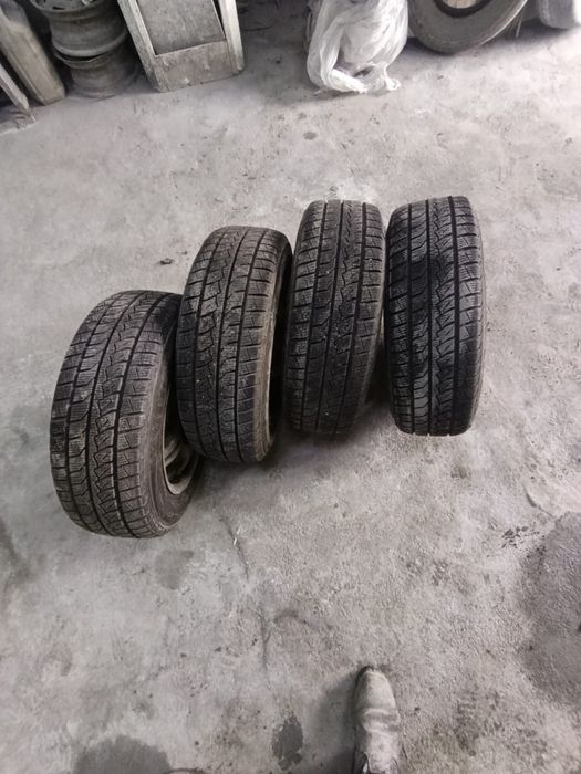Зимние шины  лепучки