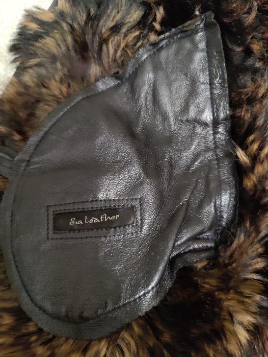 Дублёнка женская кожаная.