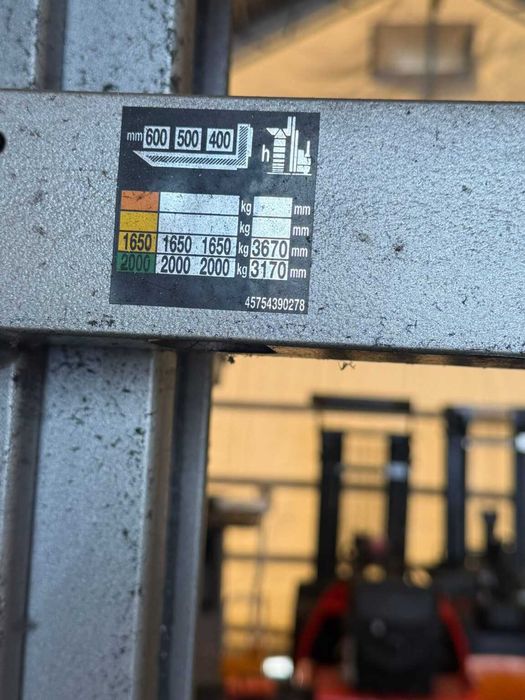 Liza electrica Still EXV 20, 2 tone, An 2020, Catarg duplex