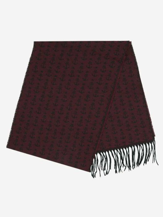 Мъжко късо пълто + шал бордо