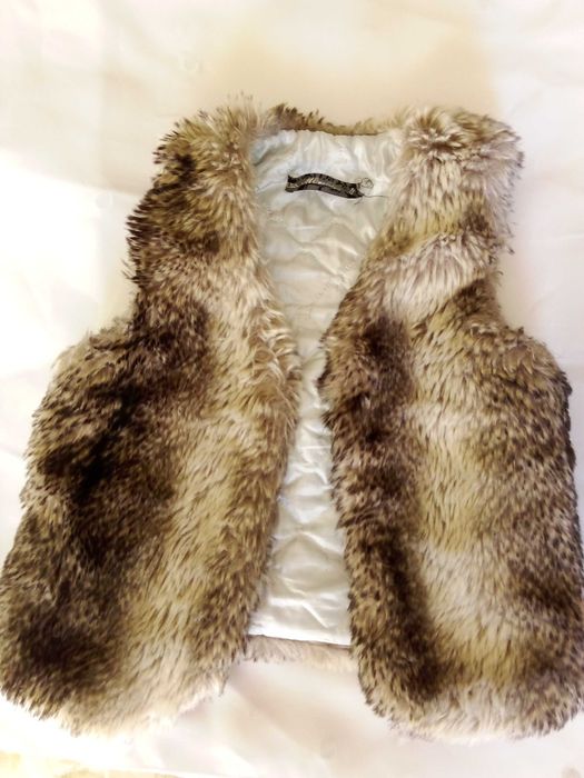 Детско елече с косъм