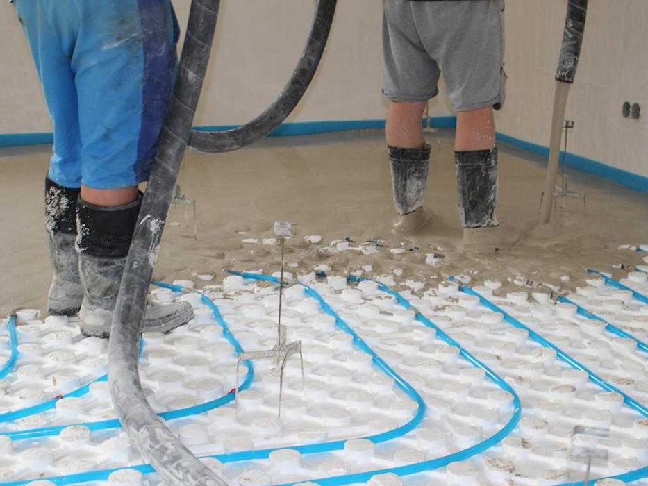 Сухая стяжка пола | Полусухая | С гарантией | Любые сложности | FP-7