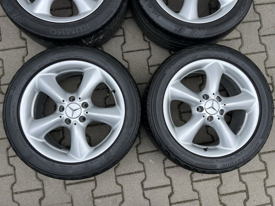 Jante aliaj 5x112mm, 245/45 R17, 225/50 R17,  Mercedes C E CLK SLK