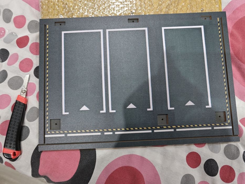 Паркинг гараж за умалени модели мащаб 1/24