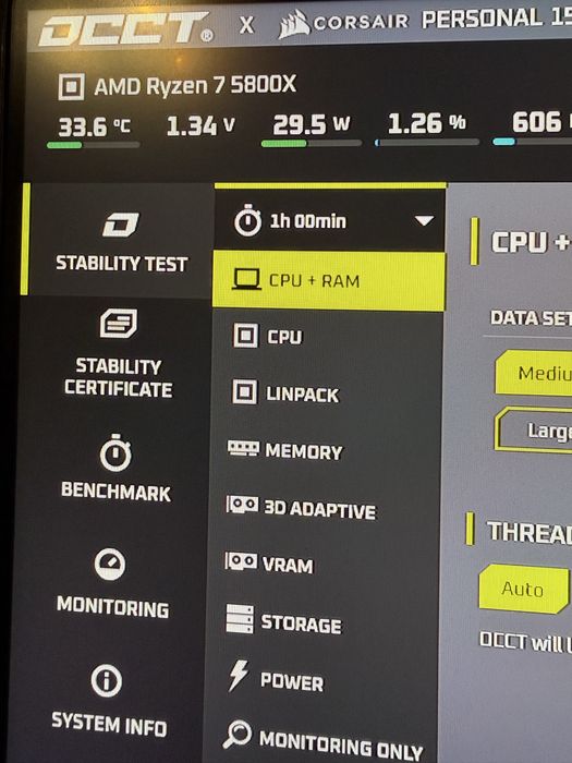 Ryzen 7 5800X  / ROG STRIX B550-A GAMING 16GB Ram