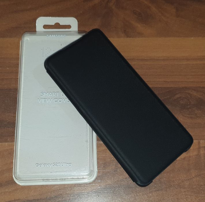 Husa flip activa originala Samsung Smart Led View Cover S20 Ultra 5G