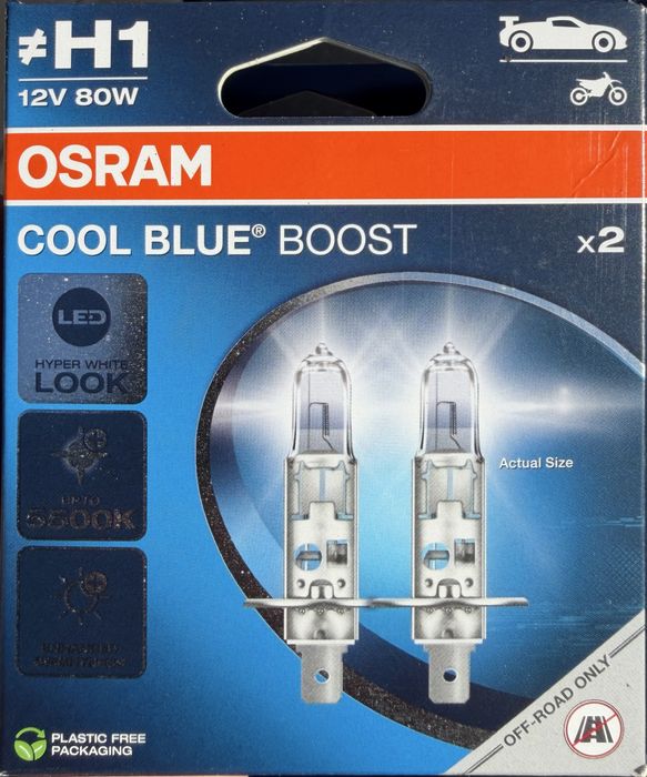 Лампочки H1, галоген