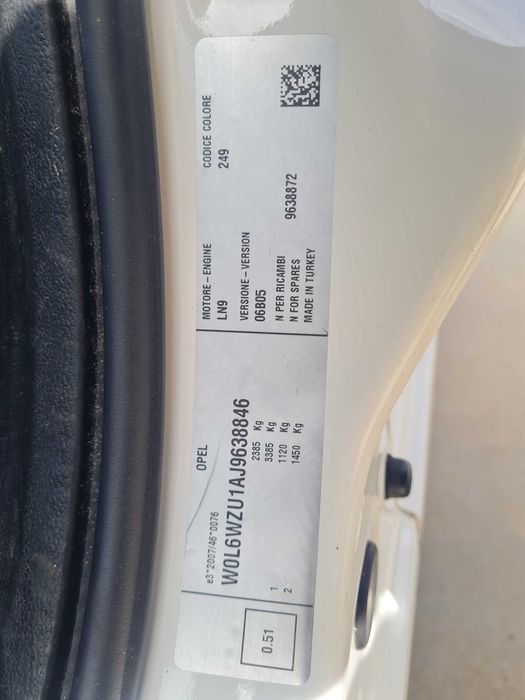 OPEL COMBO MAXI 1,3 cdti 95c.p an 2018 181 km cash sau rate fixe