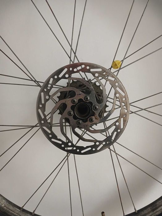 Roată Spate Bicicletă 26" MTB - Jantă DST Dual Spoke -