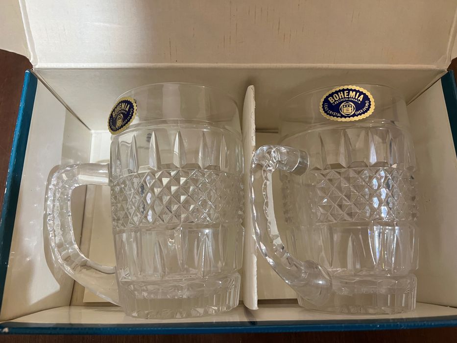 Bohemia хрусталь кружки пивные