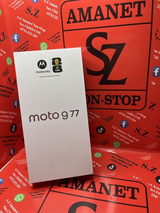Motorola  G77(Sigilat )Amanet SZ Non Stop