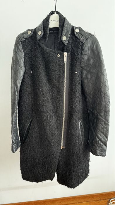 geacă imitatie piele Zara XS-S rock