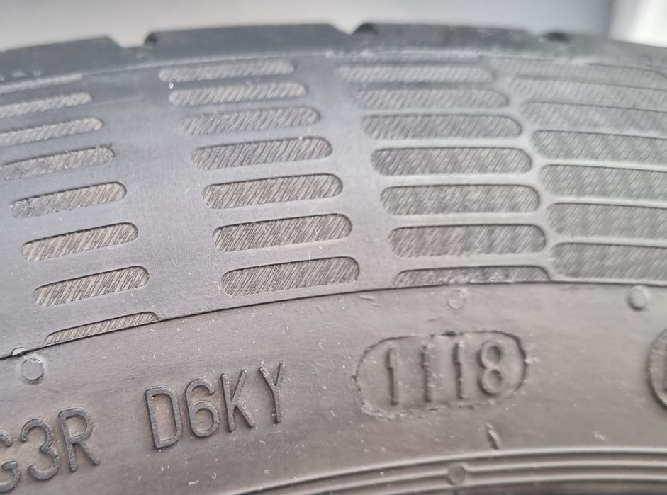 Anvelope de vara Continental, utilizate, în stare  bună.