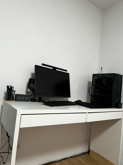 Birou  alb 142x50