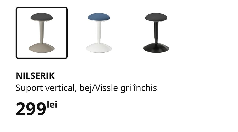 Scaun inalt reglabil pentru birou