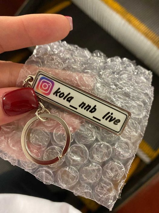 Брелок с Гос номером вашего авто!