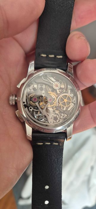 Maurice Lacroix Masterpiece Skeleton Хронограф лимитиран 250 бройки