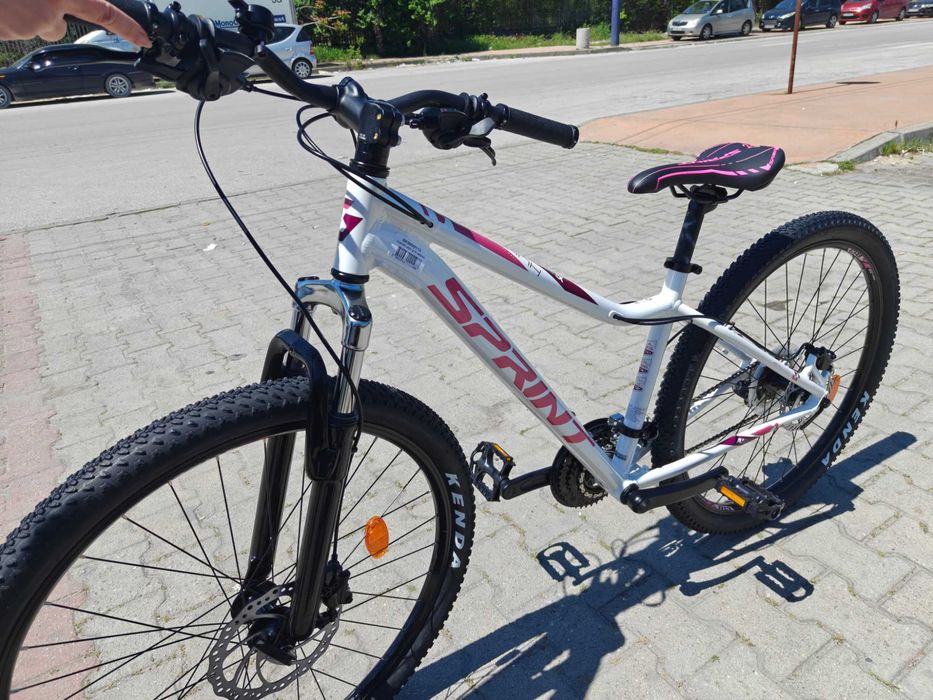 PA Алуминиев велосипед 27.5" HUNTER LADY бял