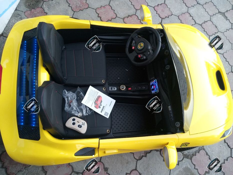 Новый детский электромобиль ferrari