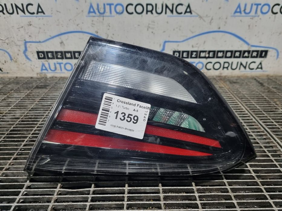 Stop haion dreapta Opel Crossland Facelift 2020 - 2025 SUV 4 Usi (1359) Cu led 39235962 Garantie