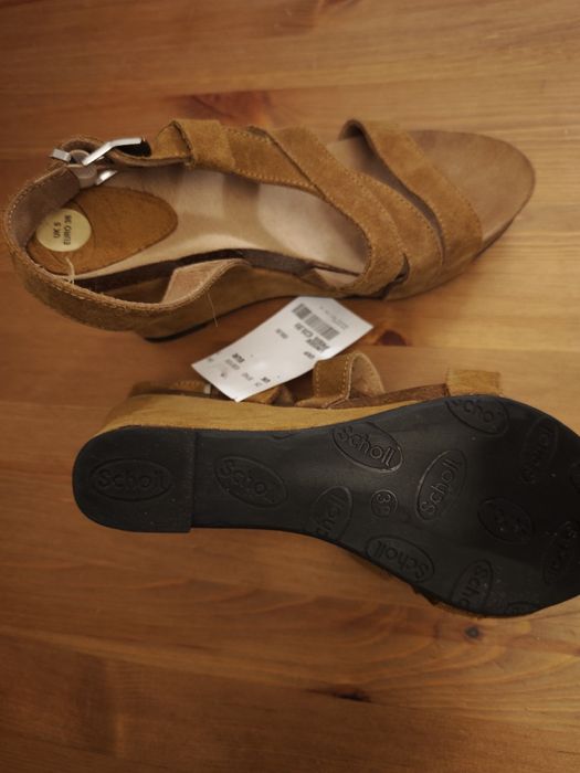 Сандали- естествен велур, Sholl