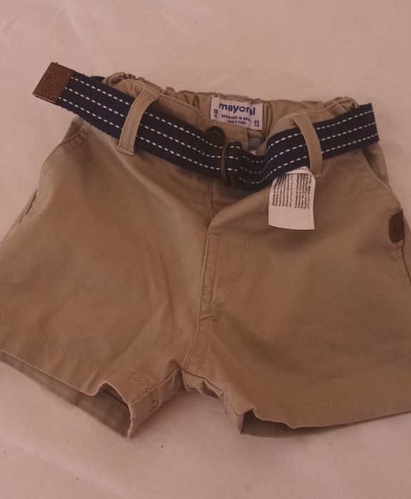 Pantaloni scurti mayoral 86 eleganti cu curea