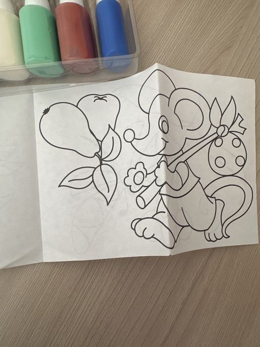 Краски для съемных аппликаций на стекло