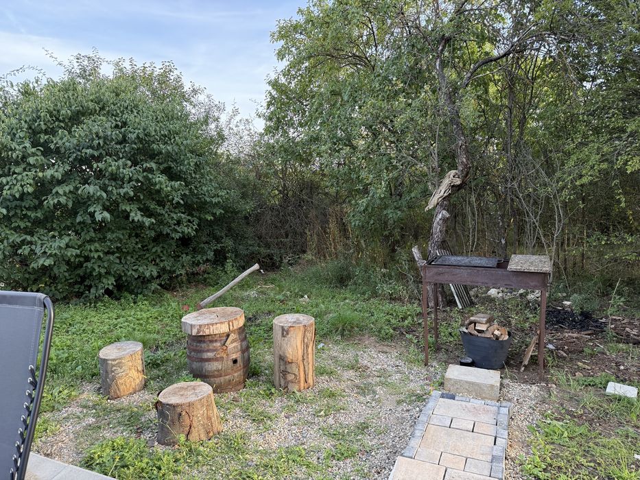 Cabană A frame cu ciubar de închiriat