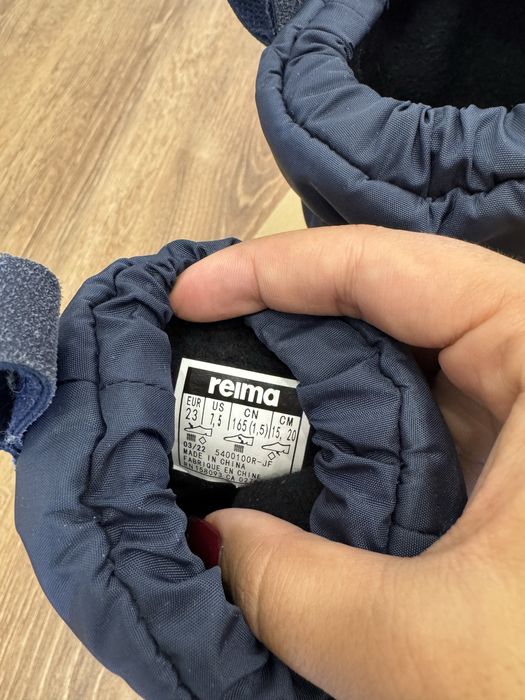 Зимние ботинки Reima