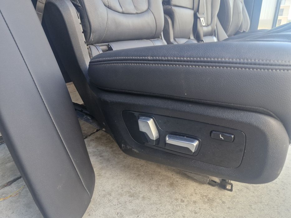 Scaune interior piele neagră bmw x5 g05