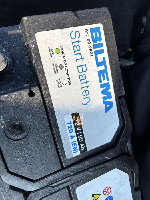 Vand baterie auto biltema battery 12v 90ah 720a