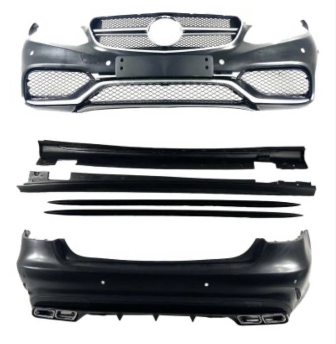 Боди кит за Mercedes W212 E-Class (2013+) - AMG Пакет с накрайници