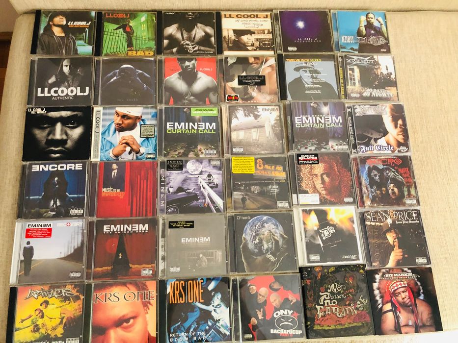 CD RAP HIP HOP Krs Eminem Onyx D12 Kayne Epmd Dmx 2Pac Nwa Icecube Dre