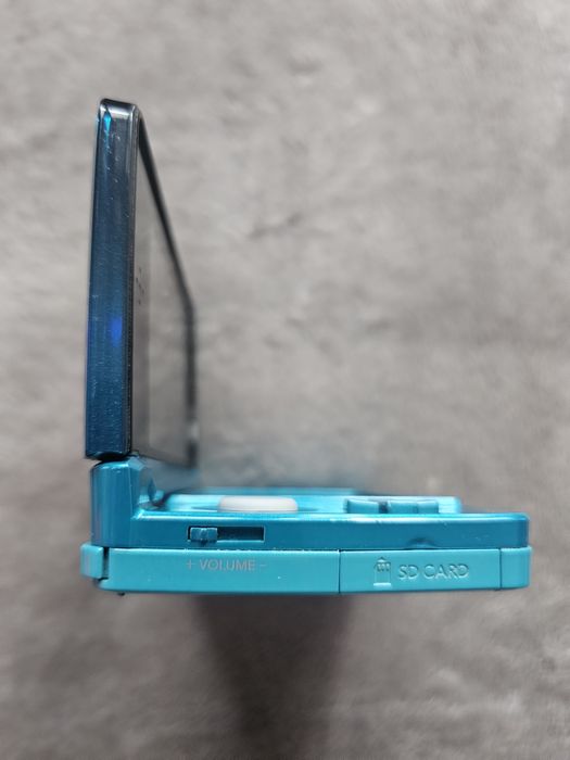 Nintendo 3ds aqua blue modat