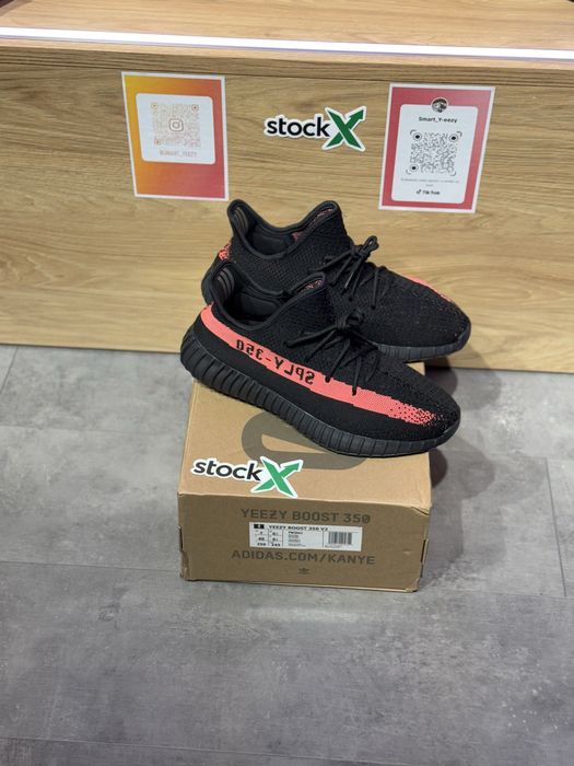 Adidas Yeezy Boost 350 V2 Core Black Red, Poze Reale 36-45 Size