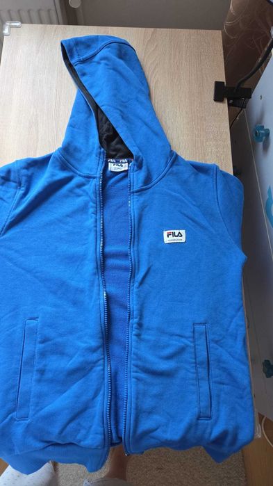 Hanorac Fila nou, fara eticheta, 13-14 ani, 158-164 cm, albastru