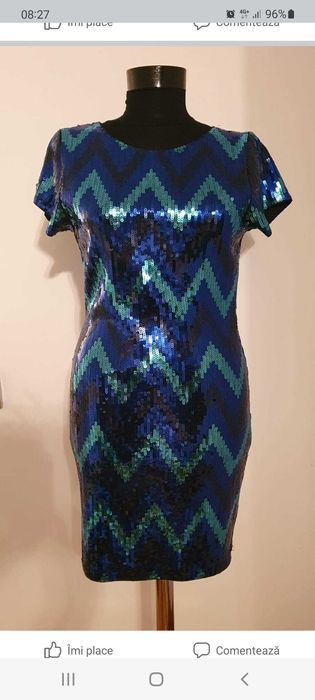 Rochie din paiete scurta