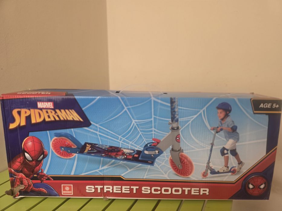 Тротинетка SPIDERMAN,алуминий