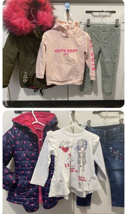 Комплекти за момиче 92 см