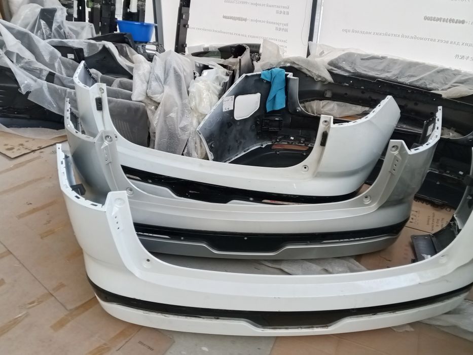 Orqa bamper sbor Dongfeng EP008. Oq rangda