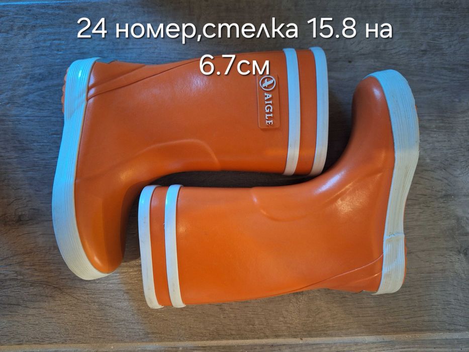 Боси ботуши и пантофи 24 номер, стелка 15.8см и 15см пантофи