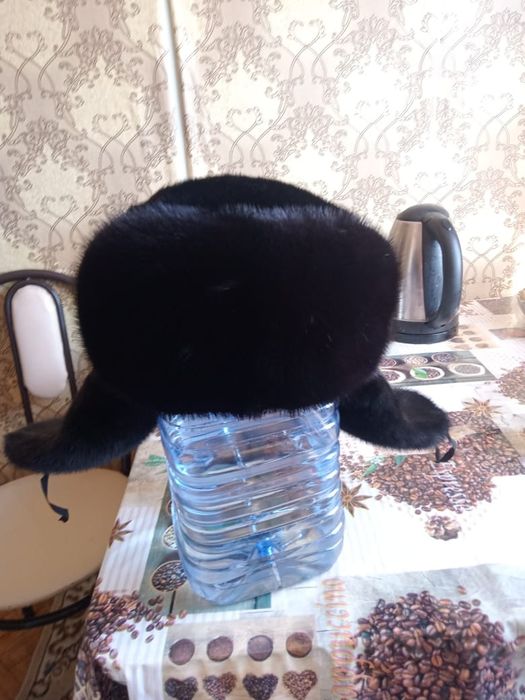 Норковая мужская шапка