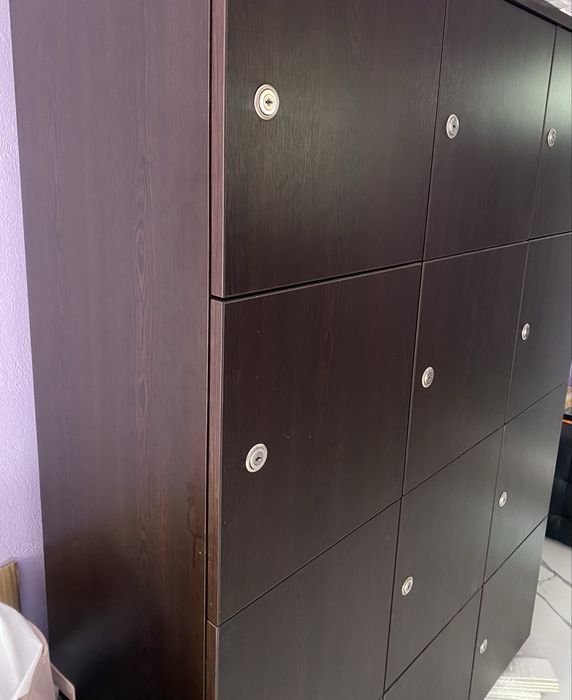 Dulap compartimentat,ideal pentru spatiu comercial