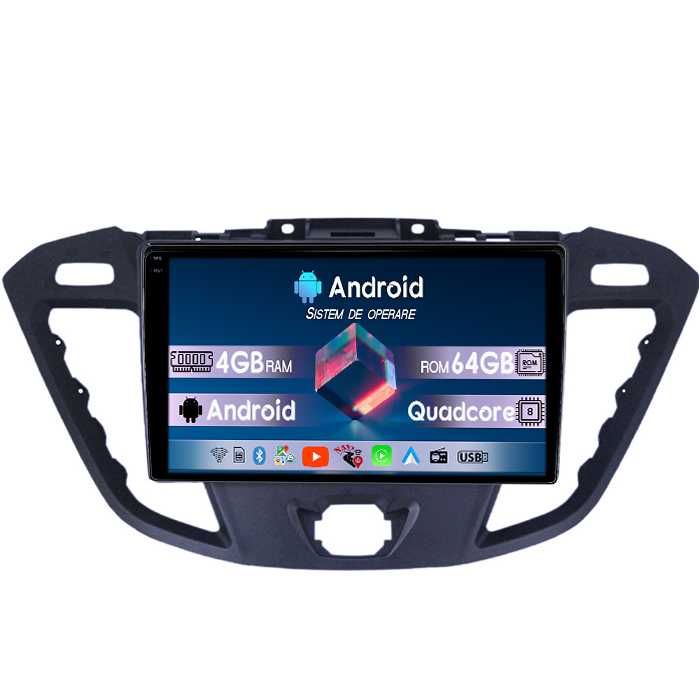 Navigatie Ford Transit 2013-2018, Android 16, 9INCH, 4GB RAM/64GB ROM
