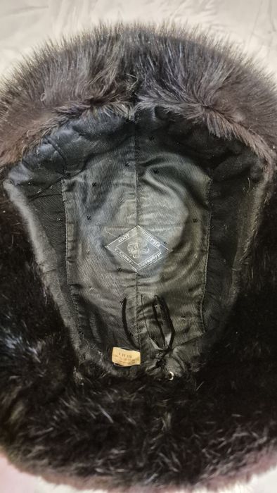 Шапка ушанка норковая