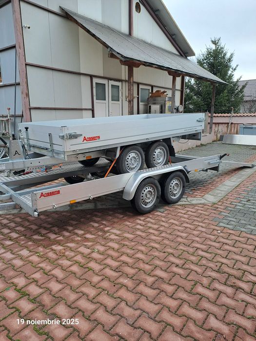 Remorca  auto platforma  Anssems 2 tone 3 tone