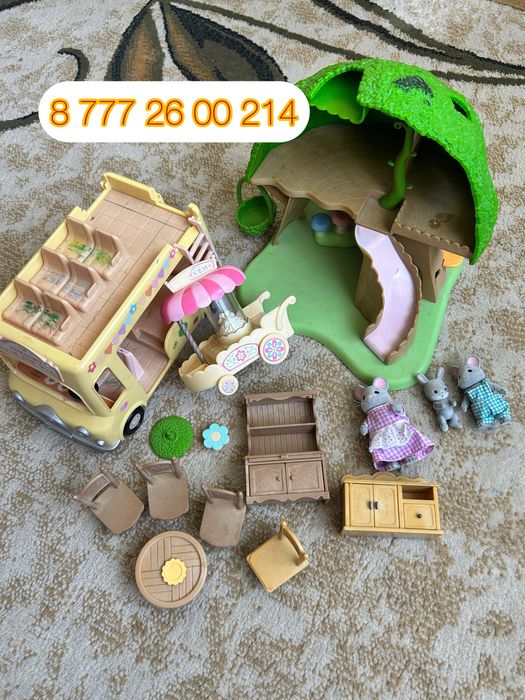 Зайчики набор sylvanian family