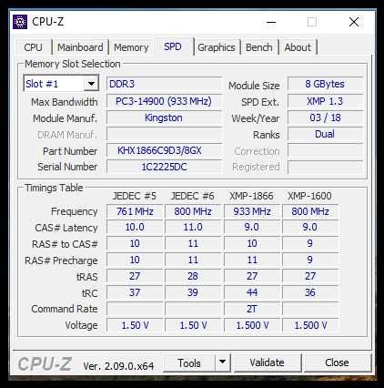 Памет 16GB (2x8GB) Kingston HyperX Savage 1866 MHz DDR3