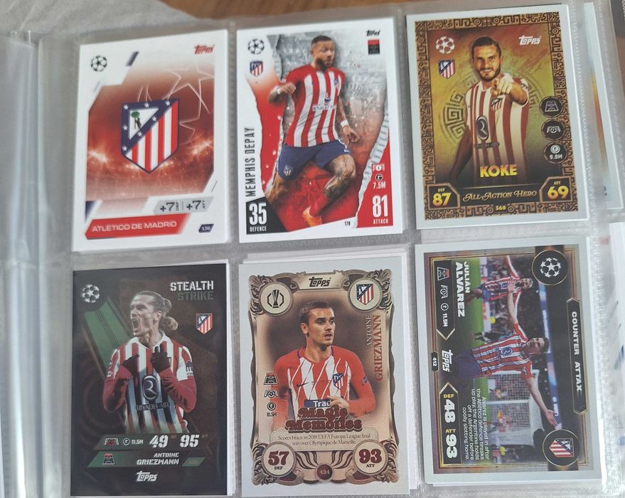 Topps match attax футболни карти